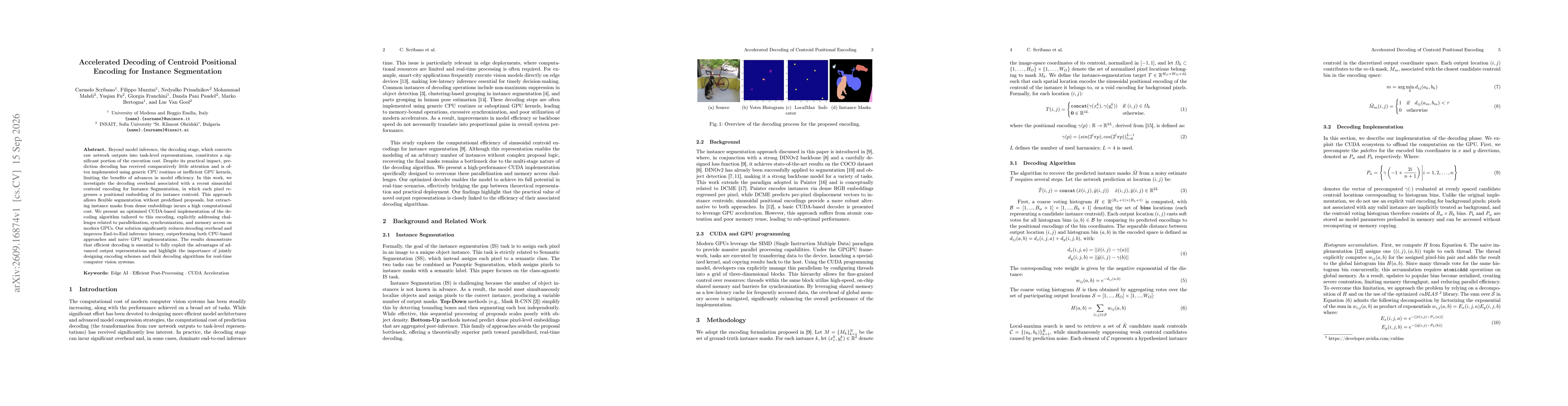 Thumbnail for Accelerated Decoding of Centroid Positional Encoding for Instance Segmentation