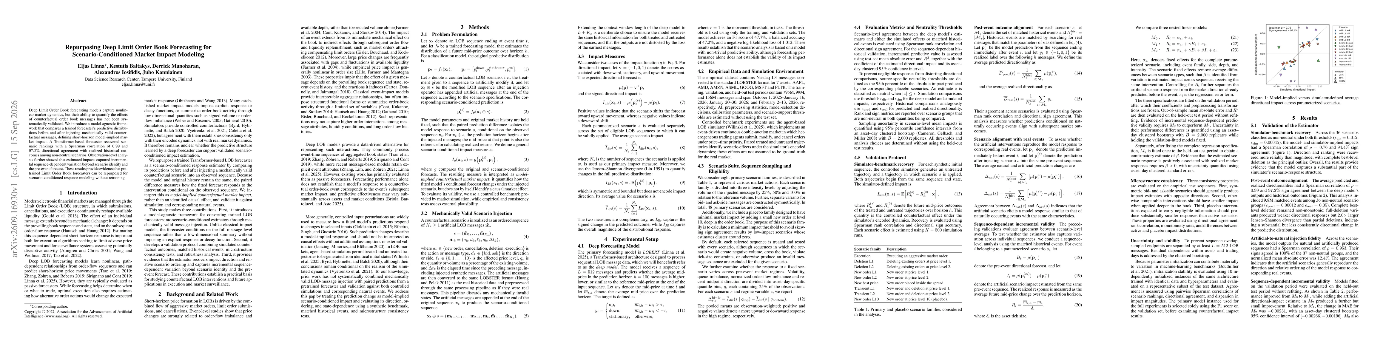 Thumbnail for Repurposing Deep Limit Order Book Forecasting for Scenario-Conditioned Market Impact Modeling