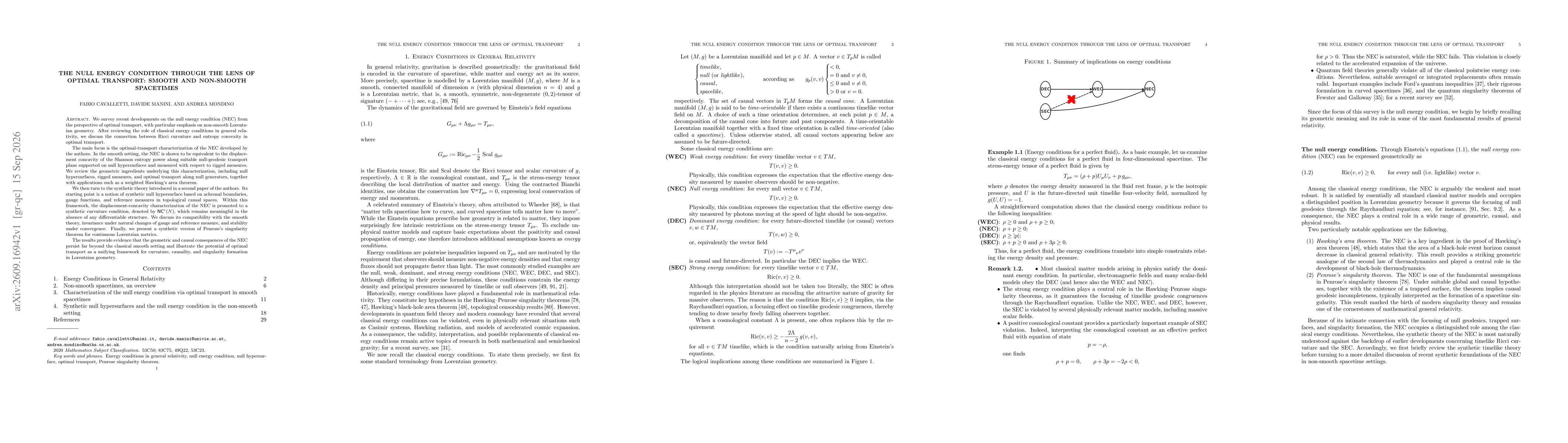 Thumbnail for The Null Energy Condition through the Lens of Optimal Transport: Smooth and Non-Smooth Spacetimes