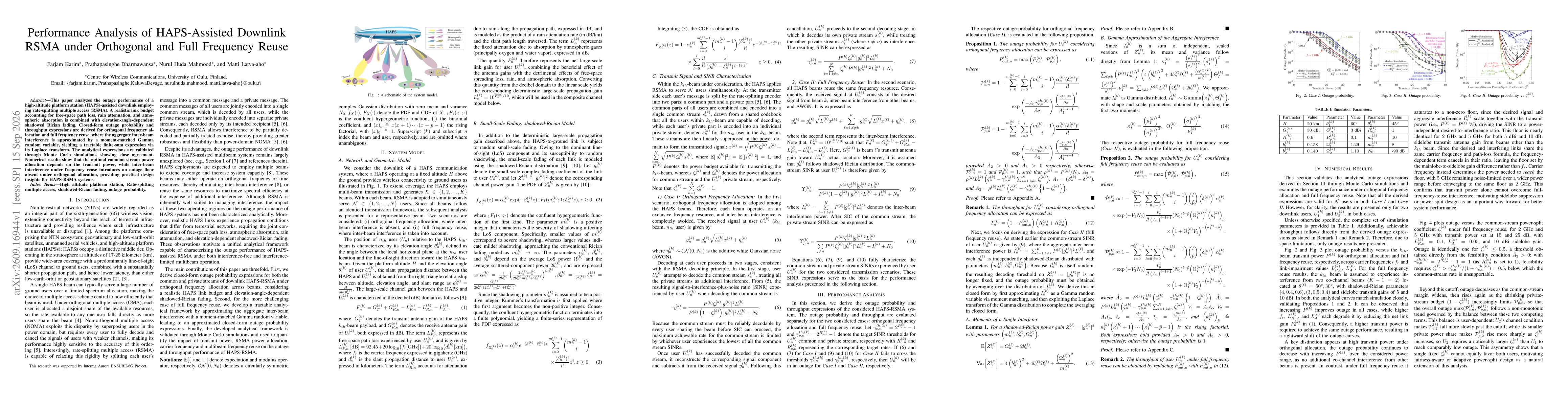 Thumbnail for Performance Analysis of HAPS-Assisted Downlink RSMA under Orthogonal and Full Frequency Reuse