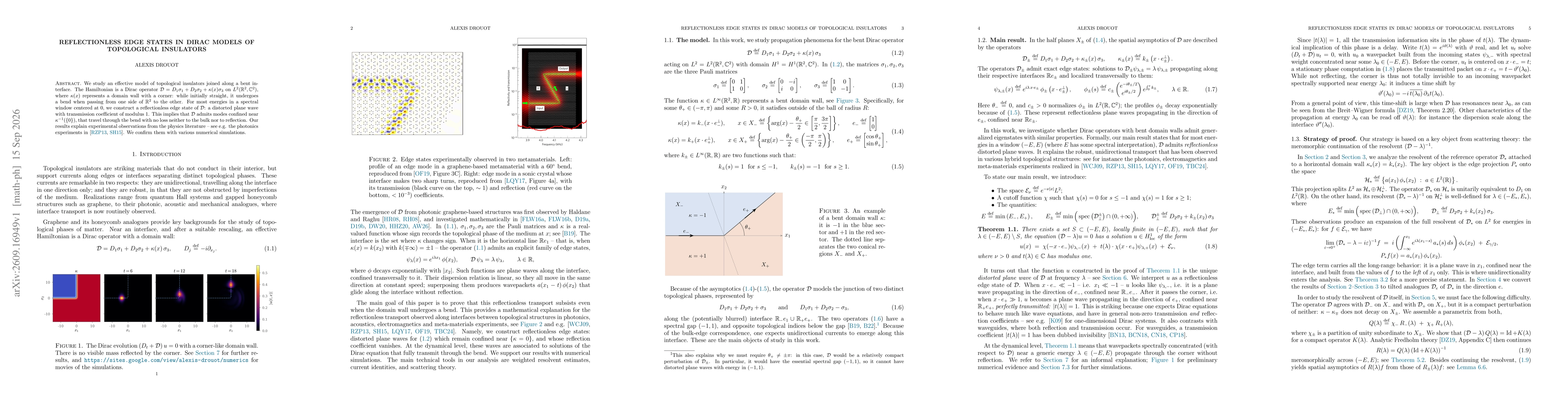 Thumbnail for Reflectionless edge states in Dirac models of topological insulators