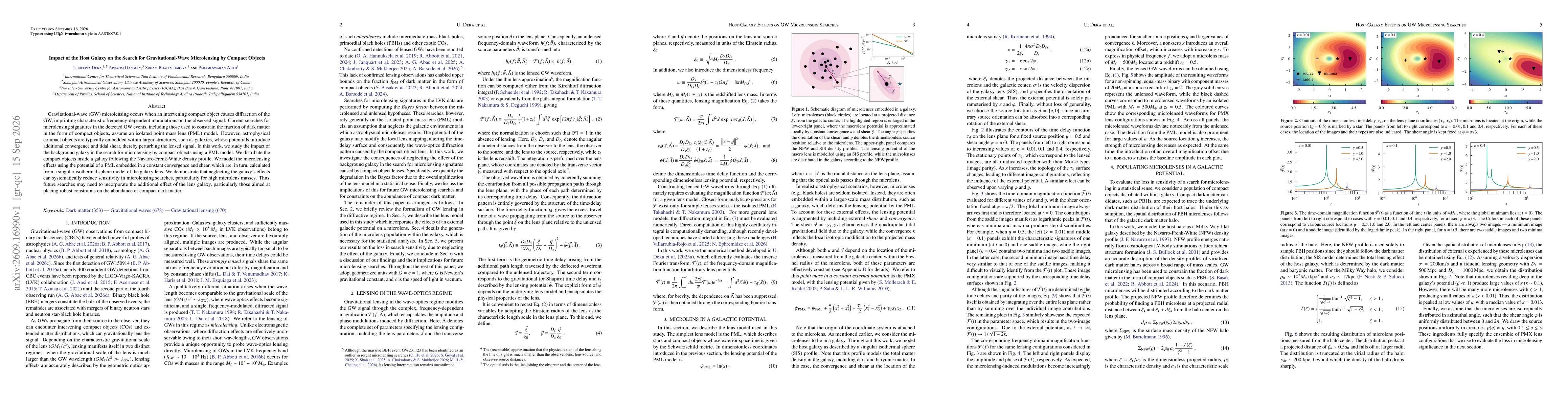 Thumbnail for Impact of the Host Galaxy on the Search for Gravitational-Wave Microlensing by Compact Objects