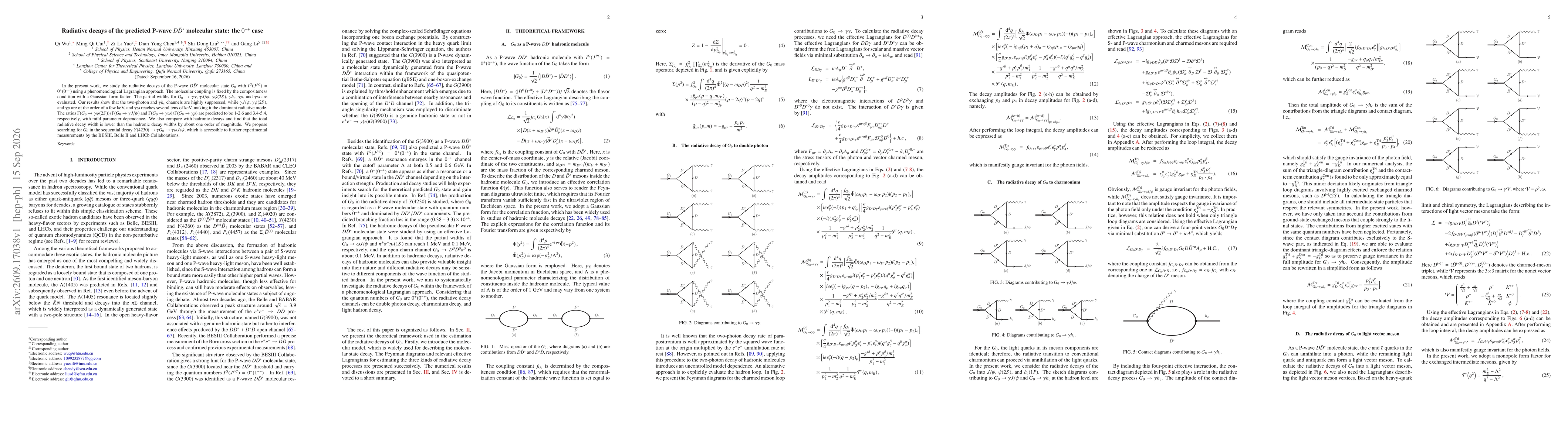 Thumbnail for Radiative decays of the predicted P-wave $D\bar{D}^*$ molecular state: the $0^{-+}$ case