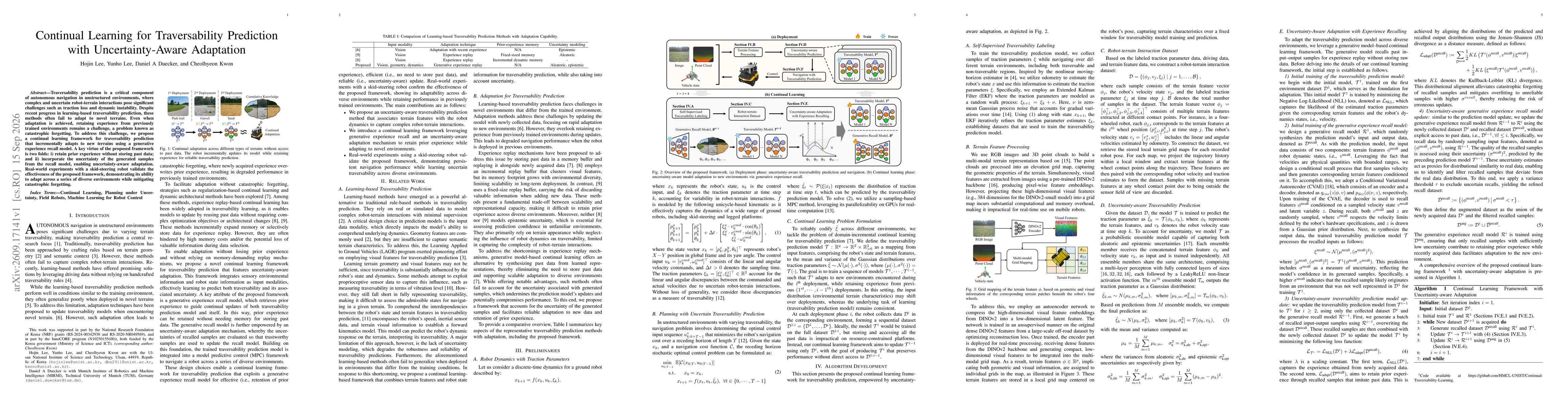 Thumbnail for Continual Learning for Traversability Prediction with Uncertainty-Aware Adaptation