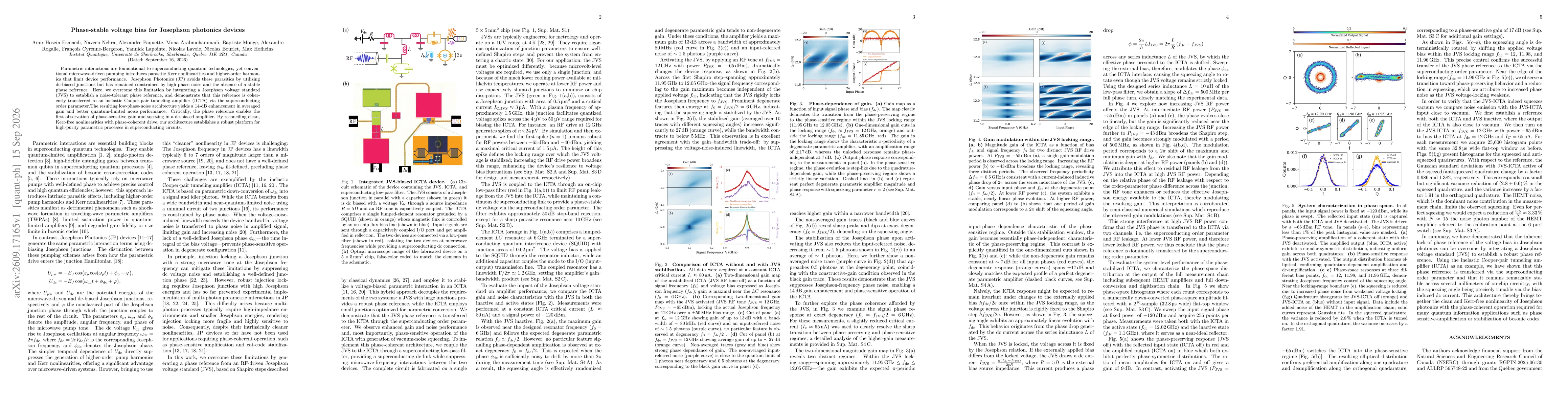 Thumbnail for Phase-stable voltage bias for Josephson photonics devices