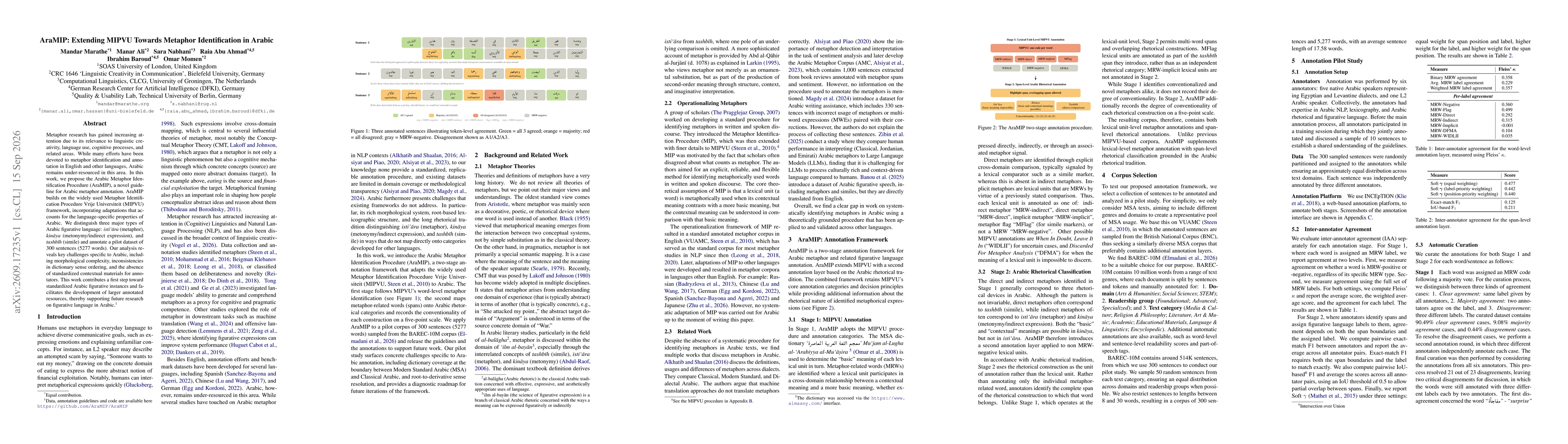 Thumbnail for AraMIP: Extending MIPVU Towards Metaphor Identification in Arabic
