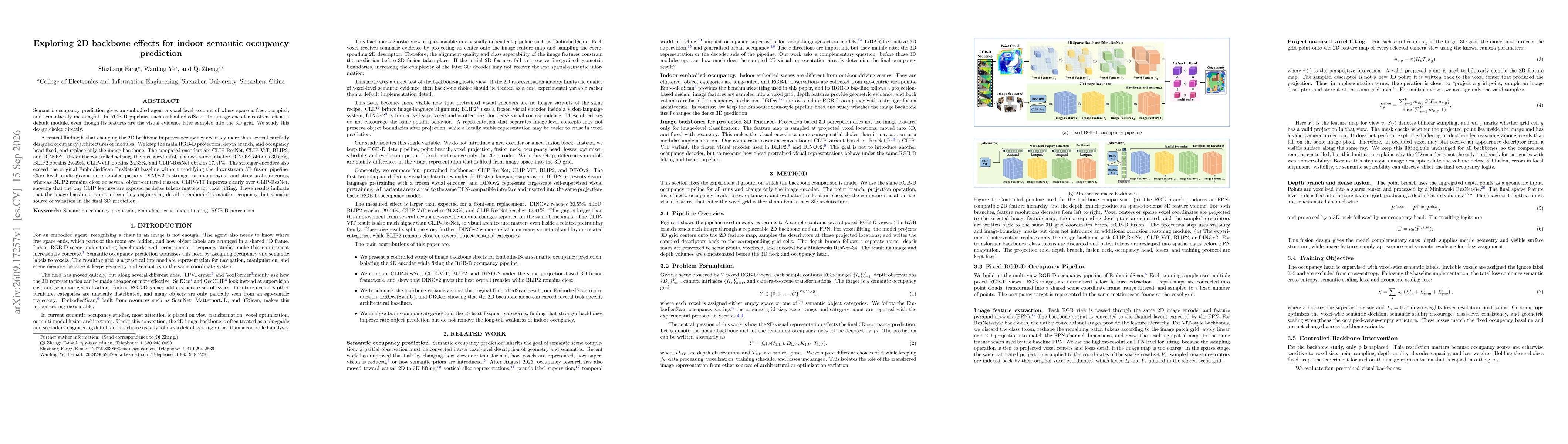 Thumbnail for Exploring 2D backbone effects for indoor semantic occupancy prediction