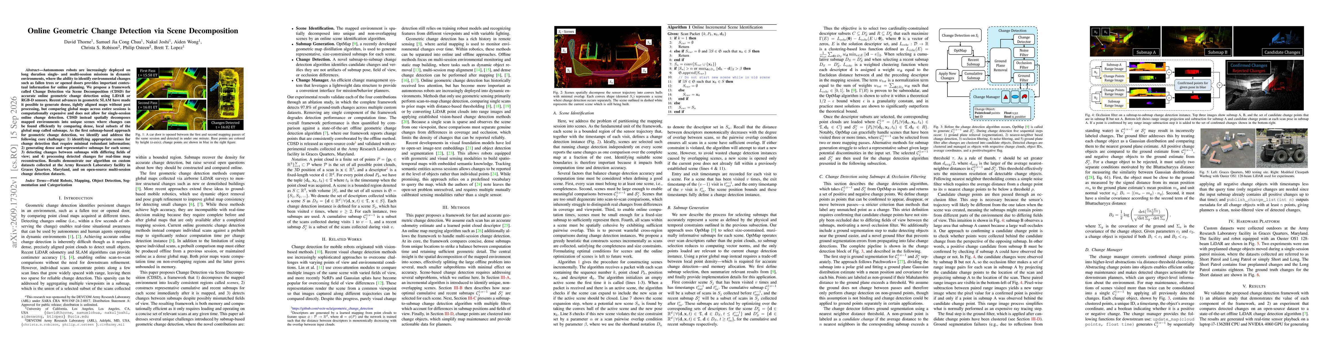 Thumbnail for Online Geometric Change Detection via Scene Decomposition