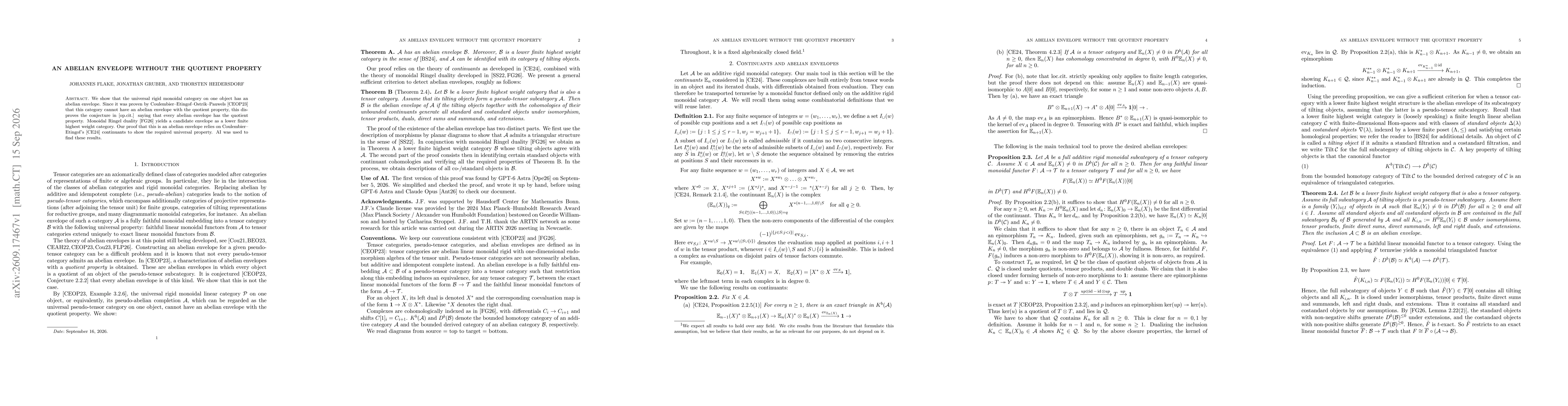 Thumbnail for An abelian envelope without the quotient property