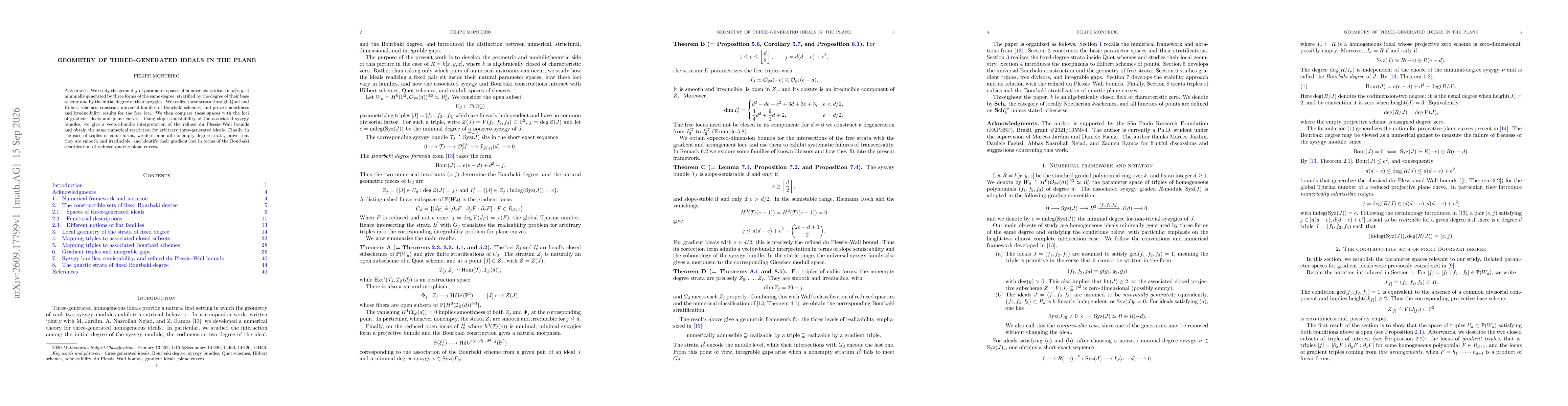 Thumbnail for Geometry of three--generated ideals in the plane