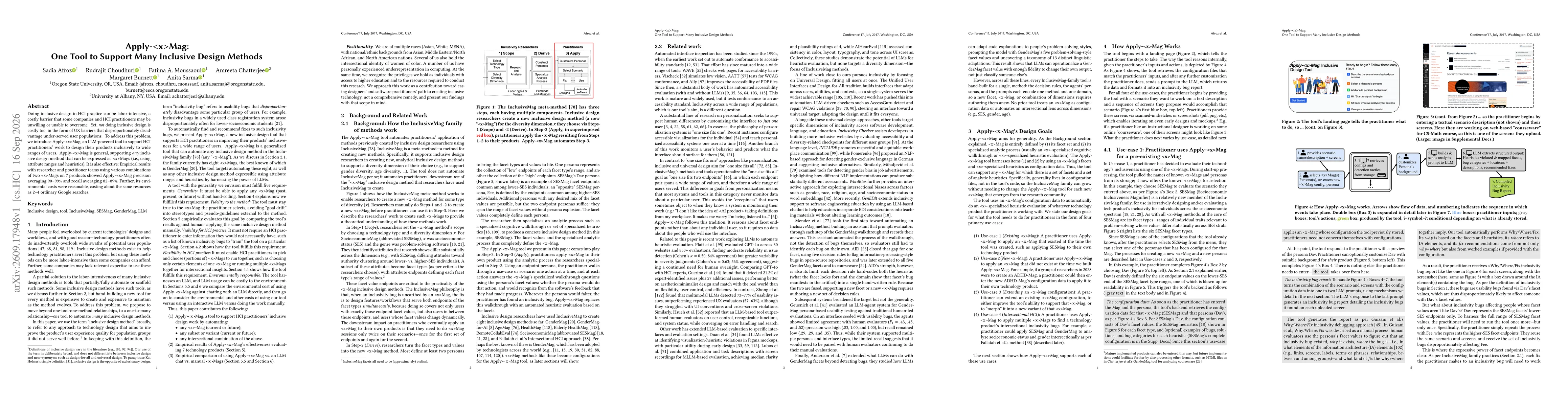 Thumbnail for Apply-<x>Mag: One Tool to Support Many Inclusive Design Methods