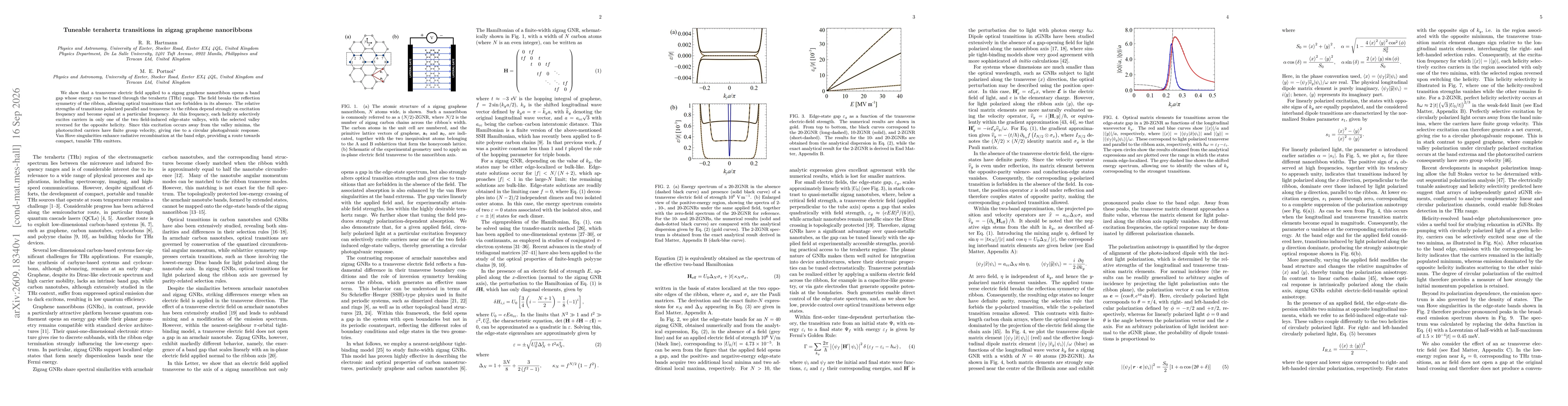 Thumbnail for Tuneable terahertz transitions in zigzag graphene nanoribbons