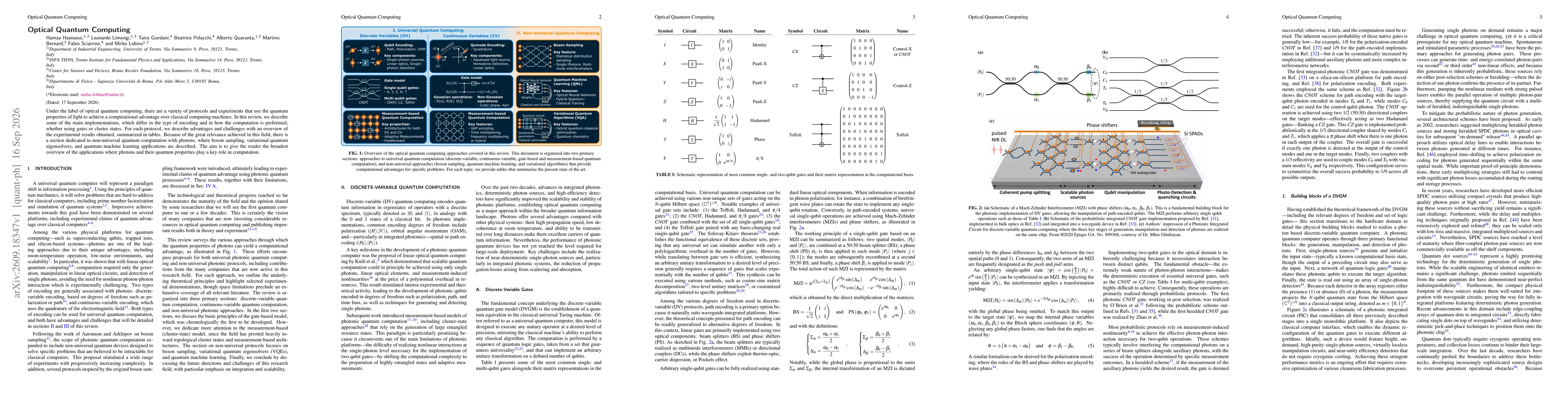 Thumbnail for Optical Quantum Computing