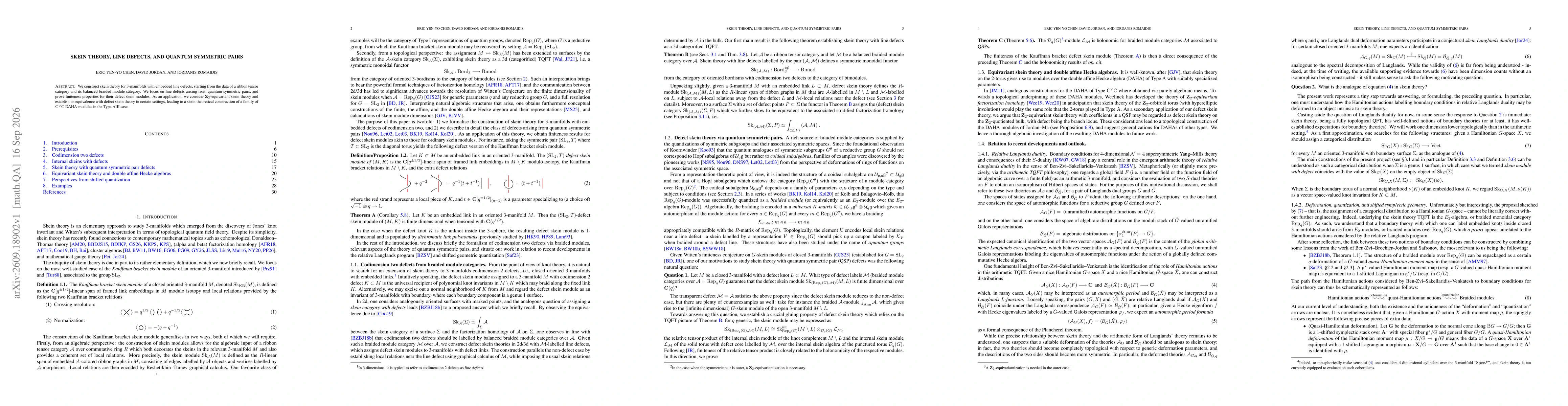 Thumbnail for Skein theory, line defects, and quantum symmetric pairs