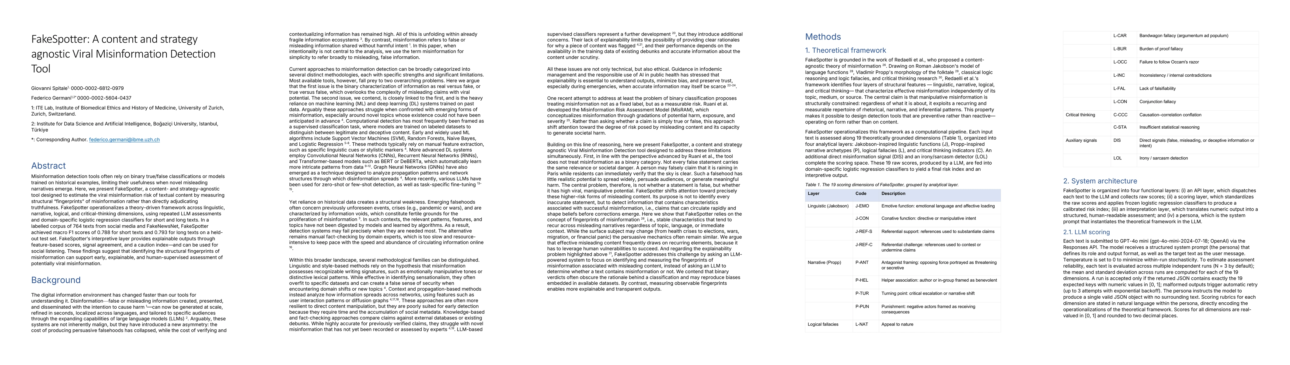 Thumbnail for FakeSpotter: A content and strategy agnostic Viral Misinformation Detection Tool