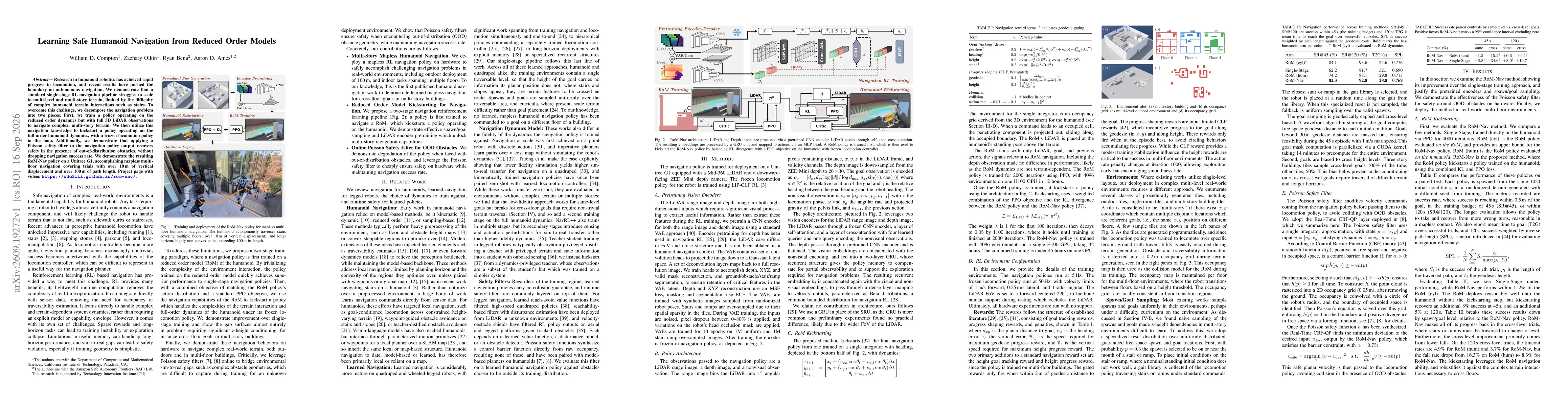 Thumbnail for Learning Safe Humanoid Navigation from Reduced Order Models