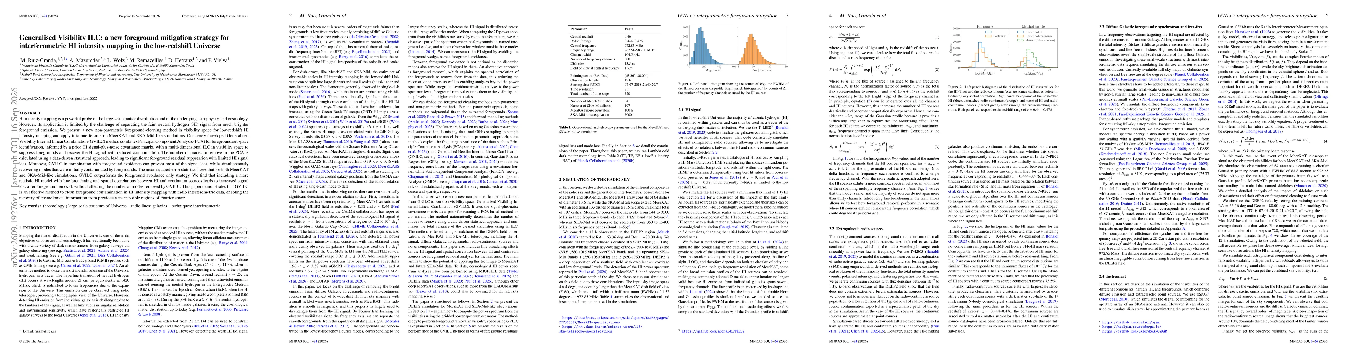 Thumbnail for Generalised Visibility ILC: a new foreground mitigation strategy for interferometric HI intensity mapping in the low-redshift Universe