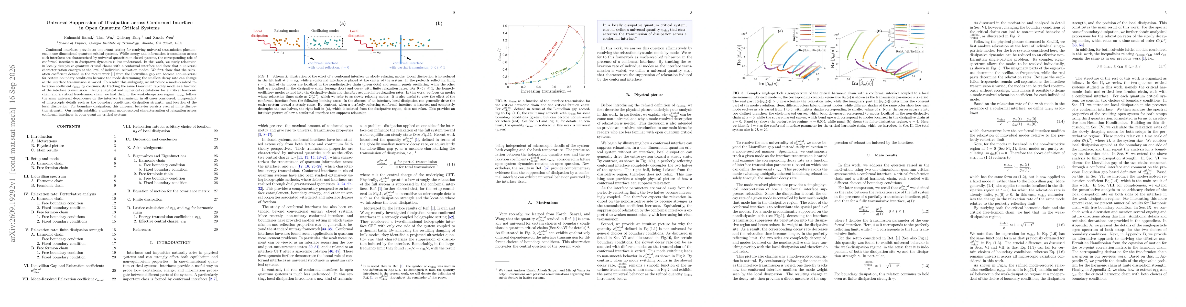 Thumbnail for Universal Suppression of Dissipation across Conformal Interface in Open Quantum Critical Systems