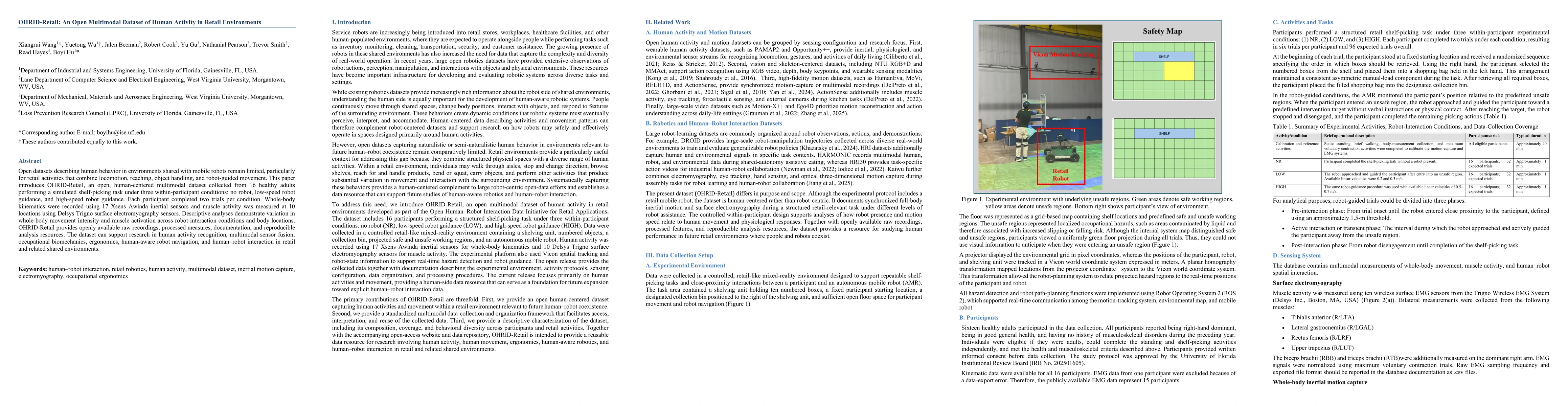 Thumbnail for OHRID-Retail: An Open Multimodal Dataset of Human Activity in Retail Environments