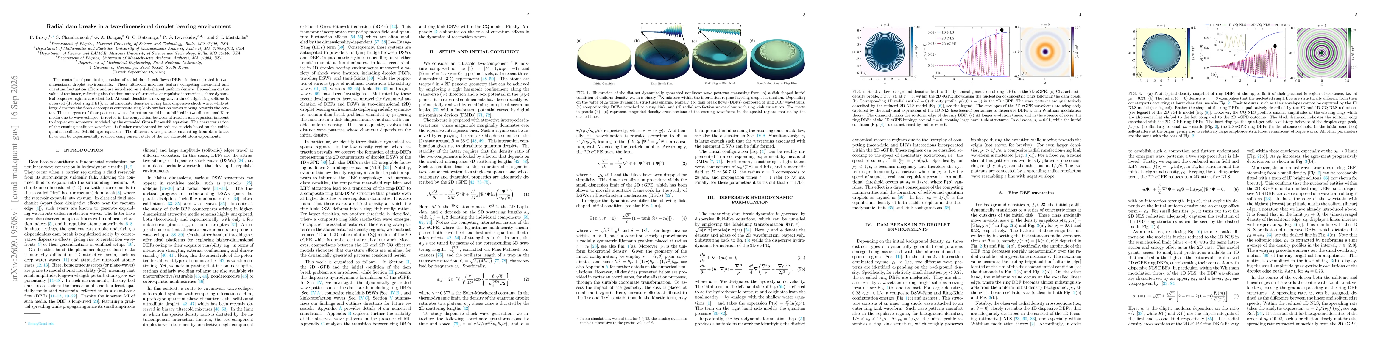 Thumbnail for Radial dam breaks in a two-dimensional droplet bearing environment