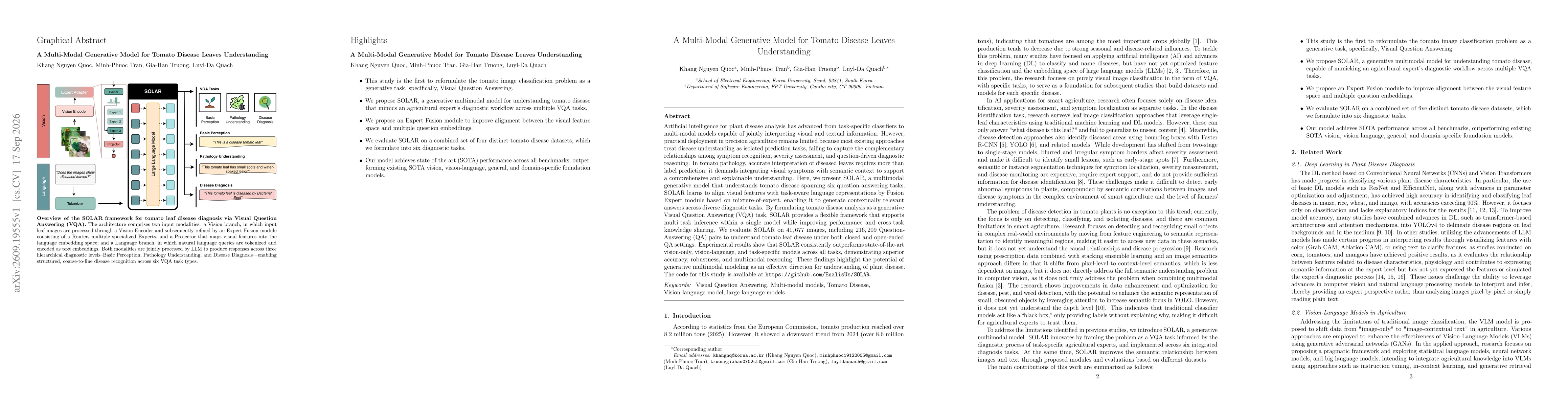 Thumbnail for A Multi-Modal Generative Model for Tomato Disease Leaves Understanding