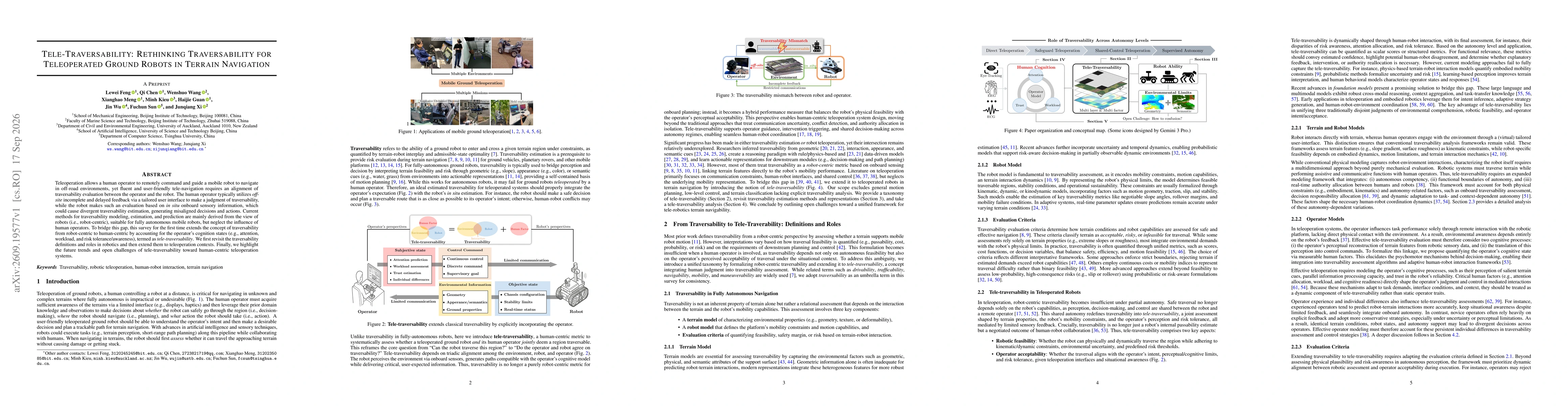 Thumbnail for Tele-Traversability: Rethinking Traversability for Teleoperated Ground Robots in Terrain Navigation