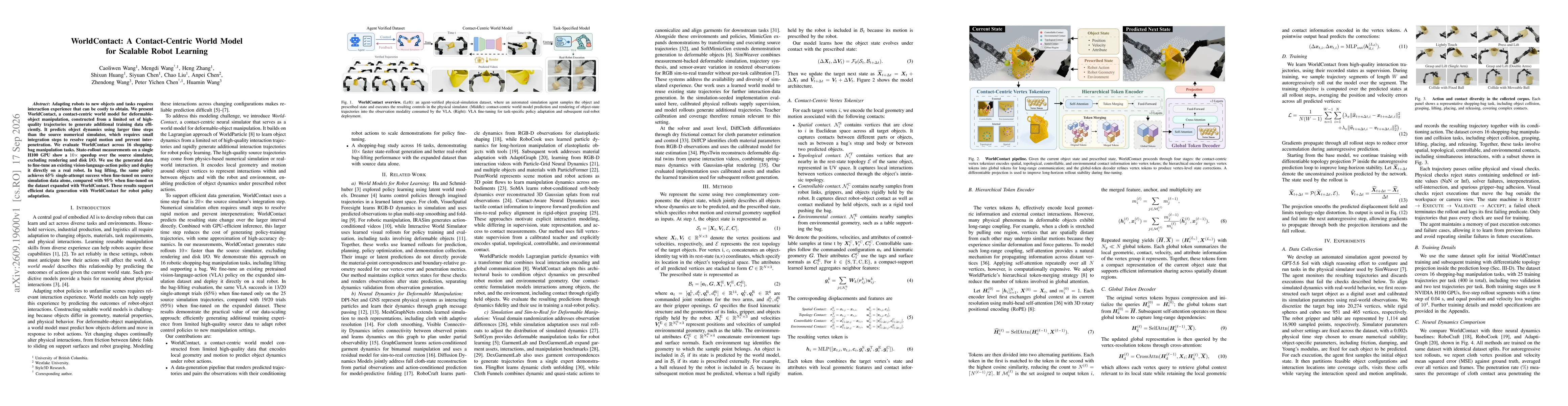Thumbnail for WorldContact: A Contact-Centric World Model for Scalable Robot Learning