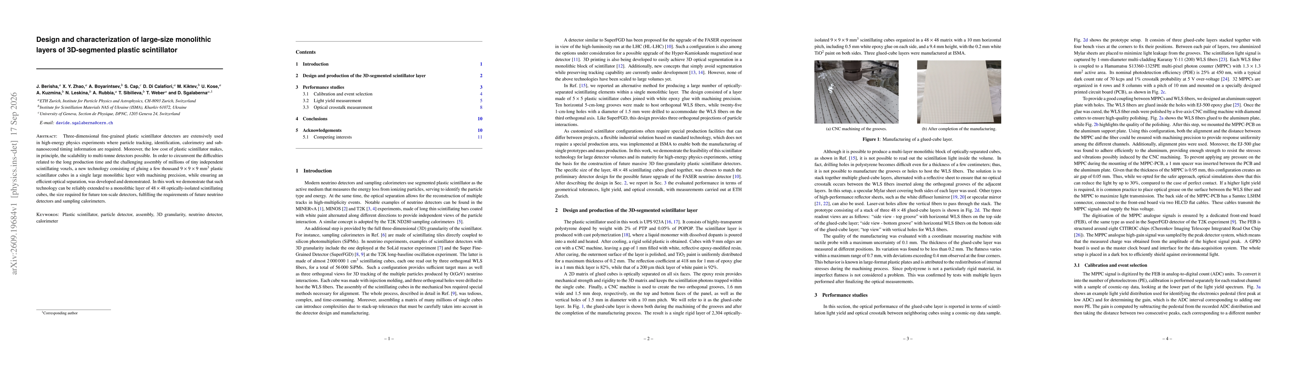 Thumbnail for Design and characterization of large-size monolithic layers of 3D-segmented plastic scintillator