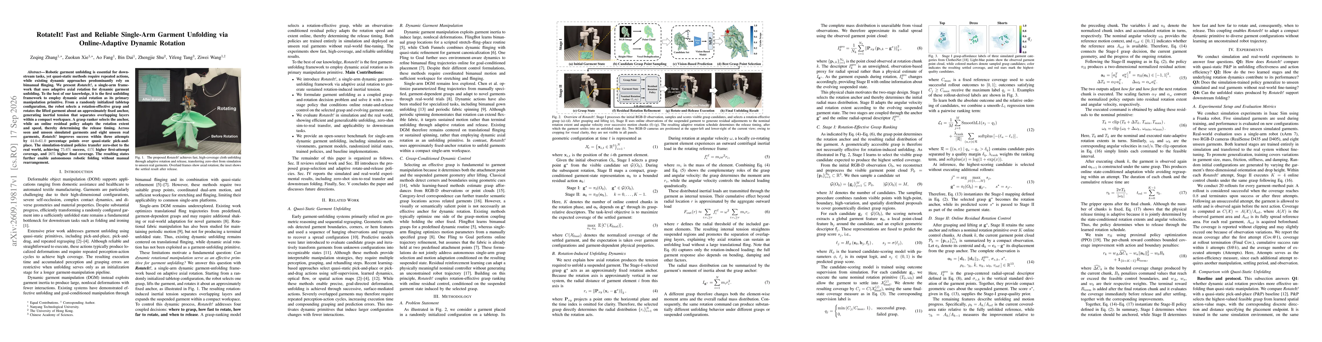 Thumbnail for RotateIt! Fast and Reliable Single-Arm Garment Unfolding via Online-Adaptive Dynamic Rotation