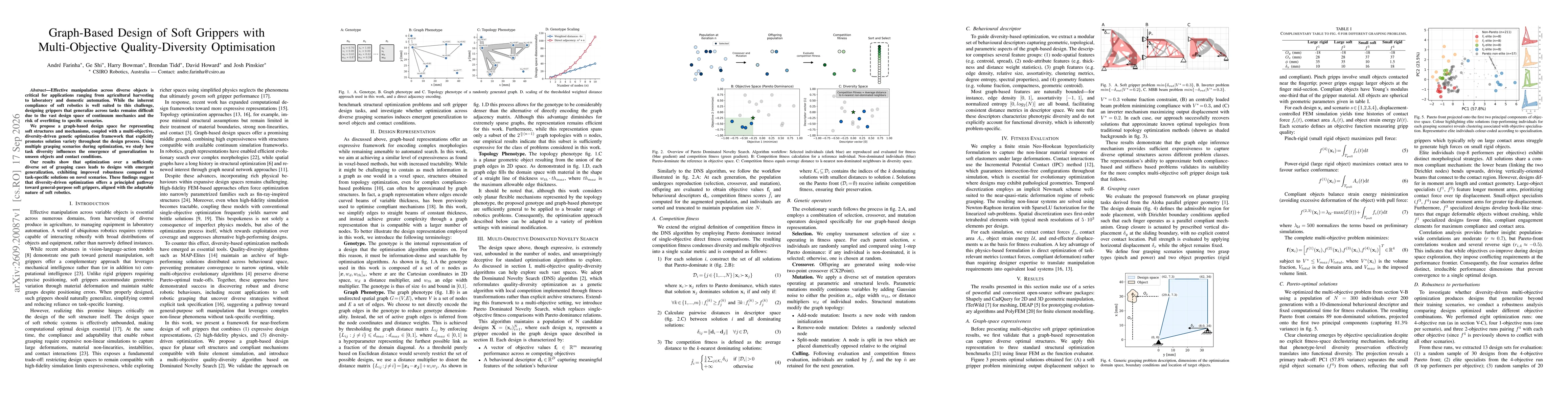 Thumbnail for Graph-Based Design of Soft Grippers with Multi-Objective Quality-Diversity Optimisation