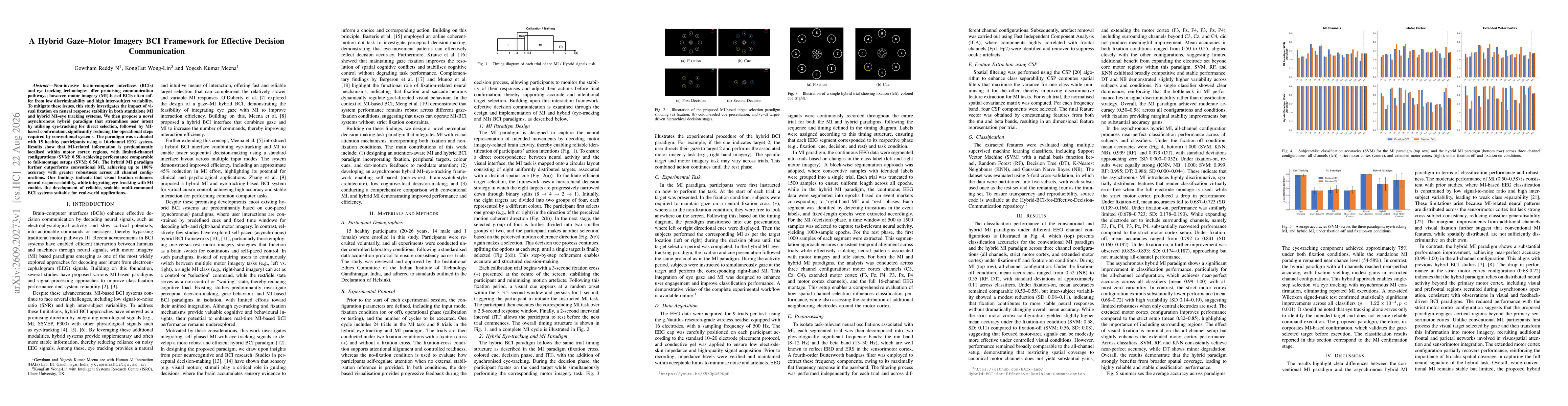 Thumbnail for A Hybrid Gaze-Motor Imagery BCI Framework for Effective Decision Communication