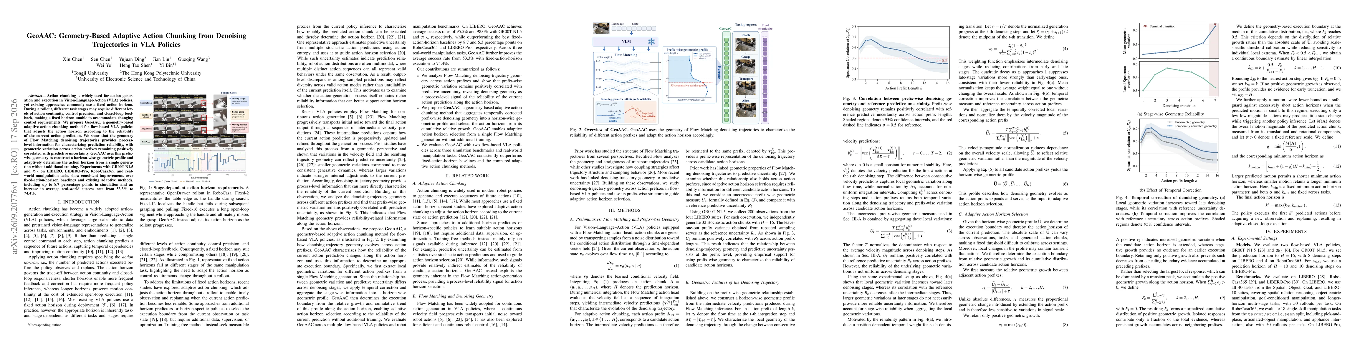 Thumbnail for GeoAAC: Geometry-Based Adaptive Action Chunking from Denoising Trajectories in VLA Policies