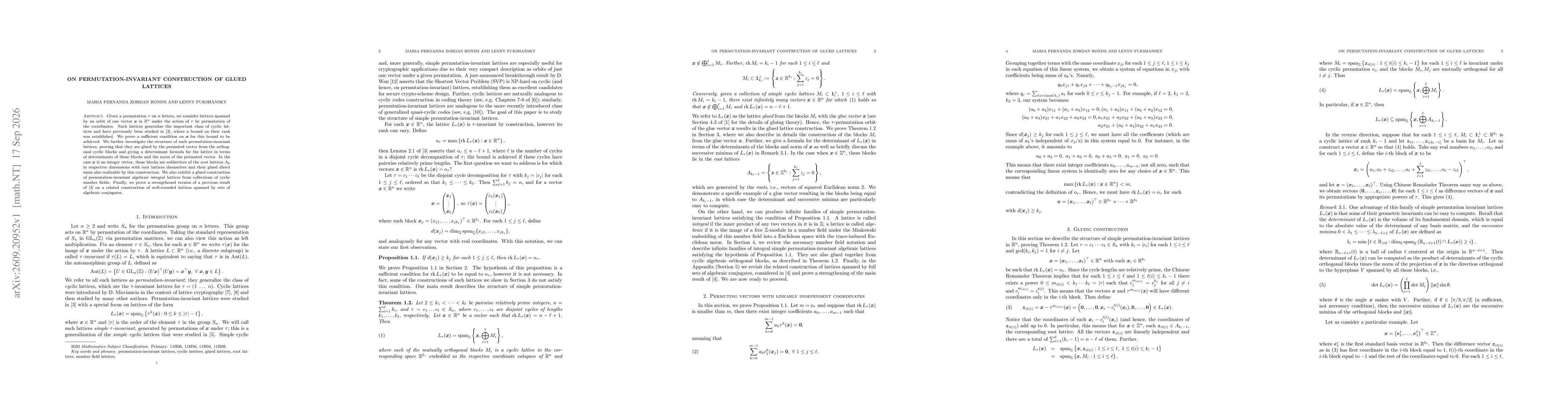 Thumbnail for On permutation-invariant construction of glued lattices