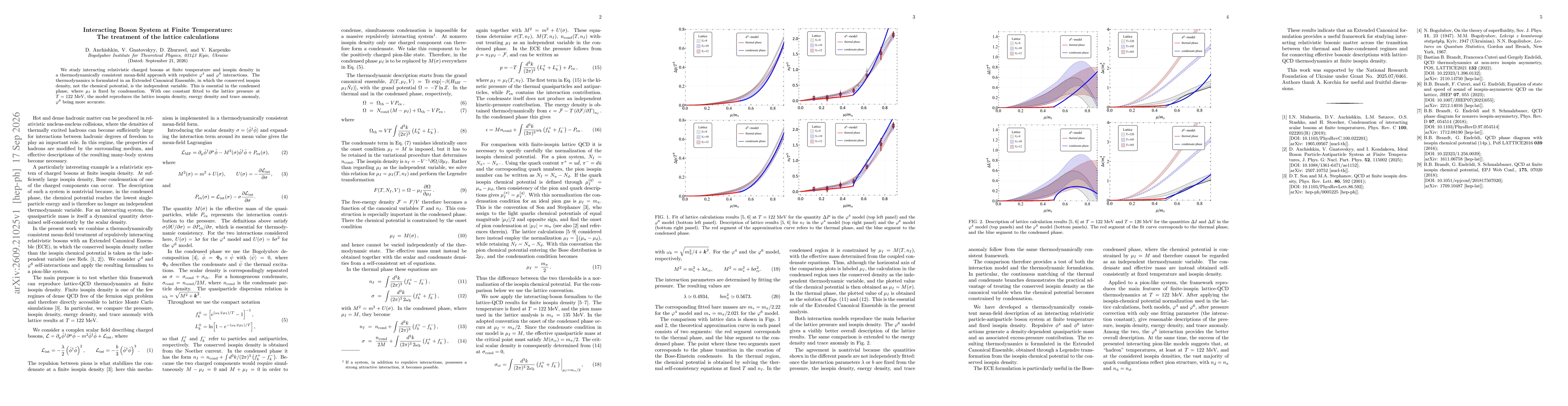 Thumbnail for Interacting Boson System at Finite Temperature: The treatment of the lattice calculations