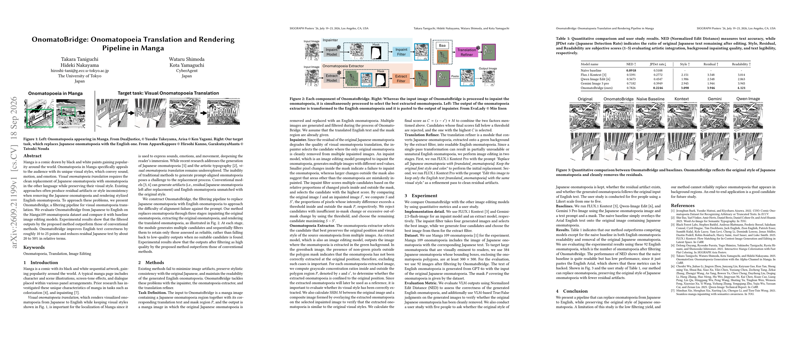 Thumbnail for OnomatoBridge: Onomatopoeia Translation and Rendering Pipeline in Manga