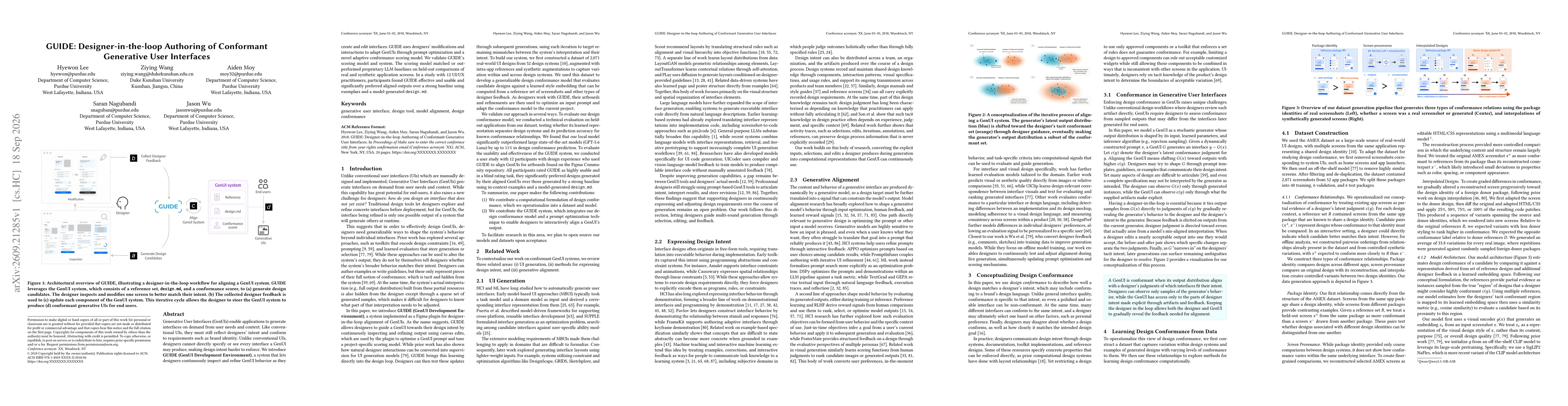 Thumbnail for GUIDE: Designer-in-the-loop Authoring of Conformant Generative User Interfaces
