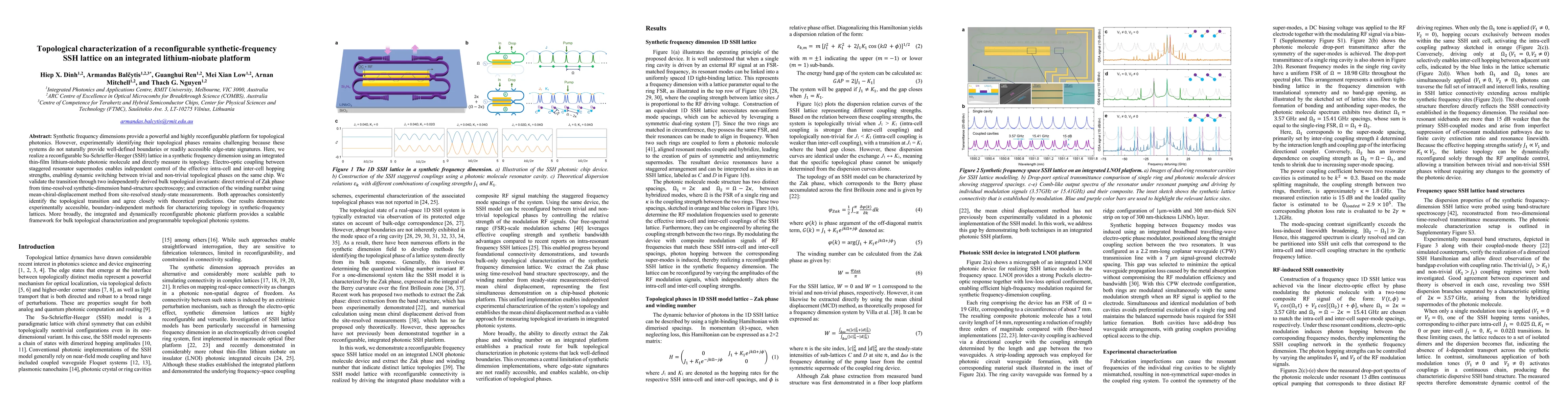 Thumbnail for Topological characterization of a reconfigurable synthetic-frequency SSH lattice on an integrated lithium-niobate platform