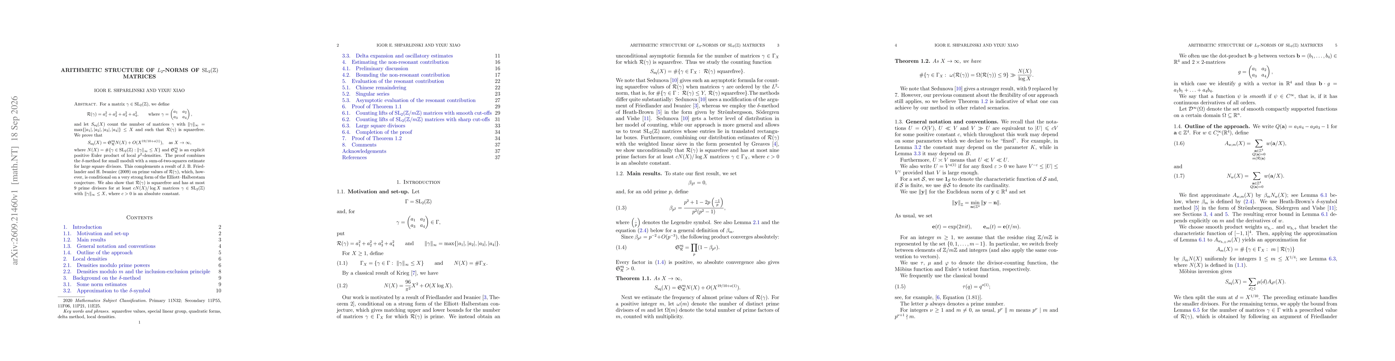 Thumbnail for Arithmetic structure of $L_2$-norms of ${\mathrm{SL}}_2(\mathbb{Z})$ matrices