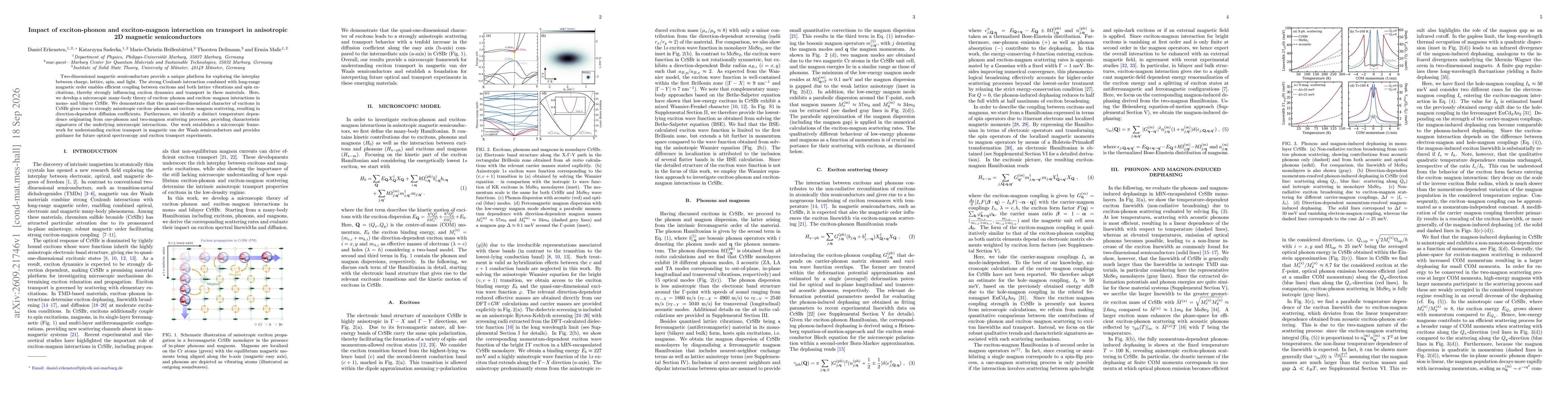 Thumbnail for Impact of exciton-phonon and exciton-magnon interaction on transport in anisotropic 2D magnetic semiconductors