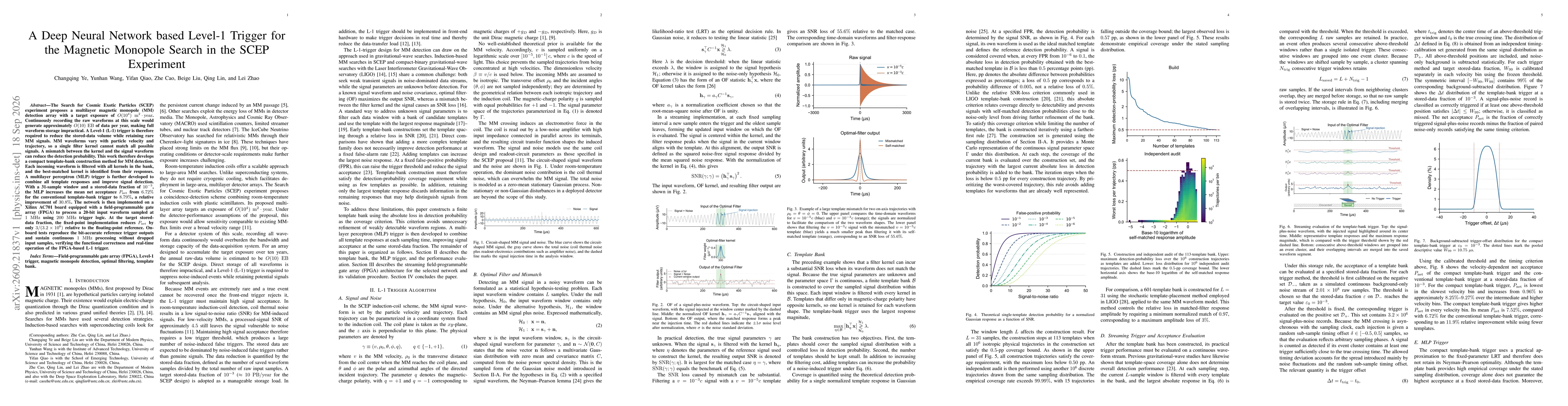 Thumbnail for A Deep Neural Network based Level-1 Trigger for the Magnetic Monopole Search in the SCEP Experiment