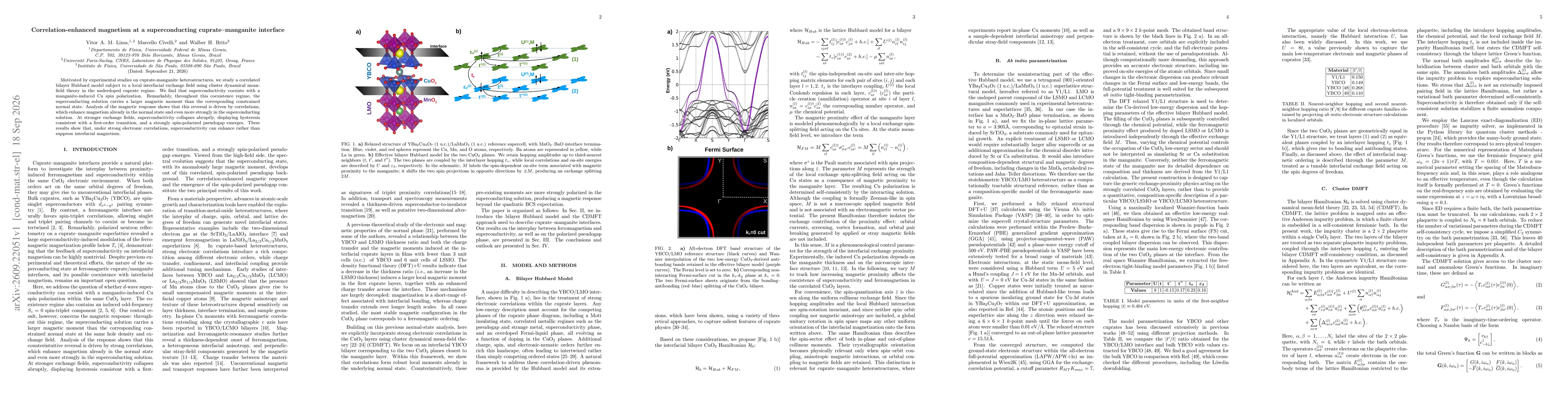 Thumbnail for Correlation enhanced magnetism at a superconducting cuprate/manganite interface