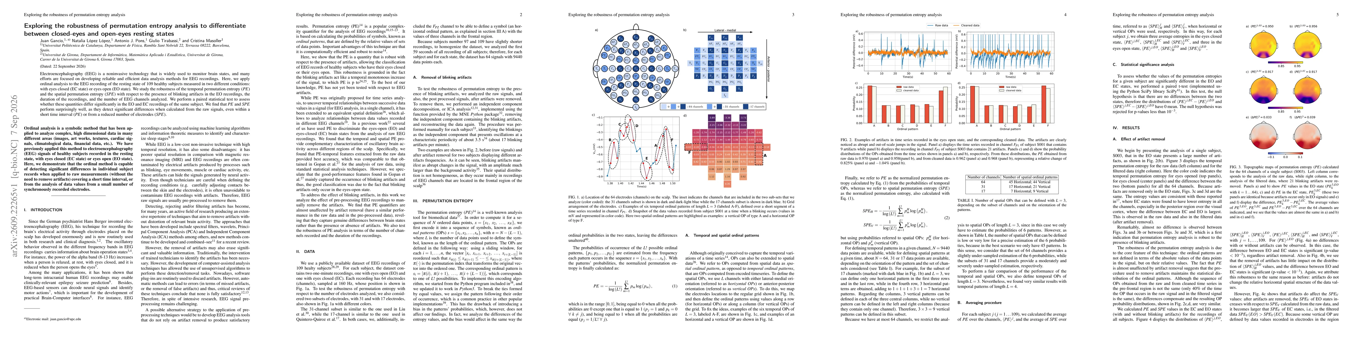 Thumbnail for Exploring the robustness of permutation entropy analysis to differentiate between closed-eyes and open-eyes resting states