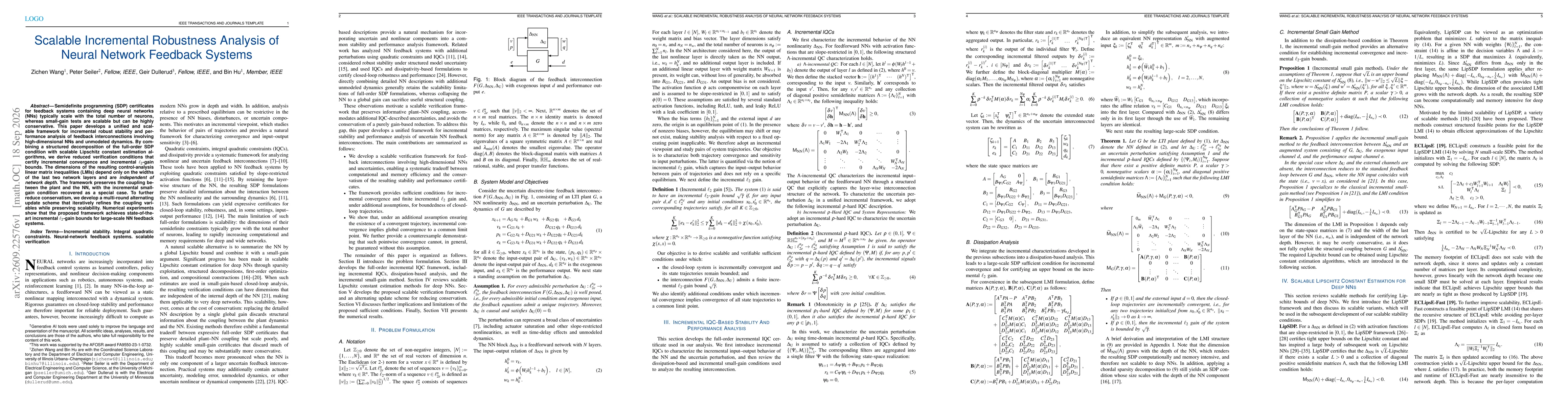 Thumbnail for Scalable Incremental Robustness Analysis of Neural Network Feedback Systems