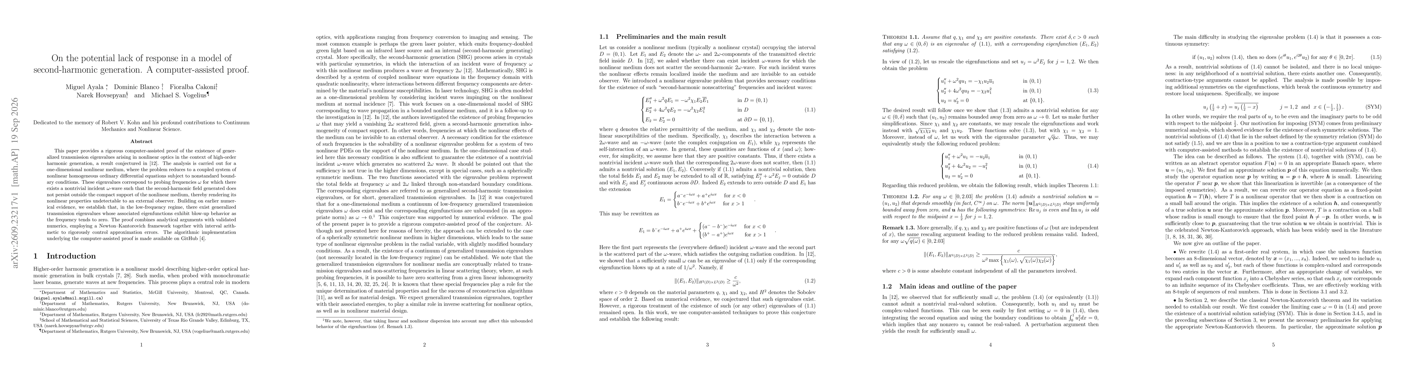 Thumbnail for On the potential lack of response in a model of second-harmonic generation. A computer-assisted proof