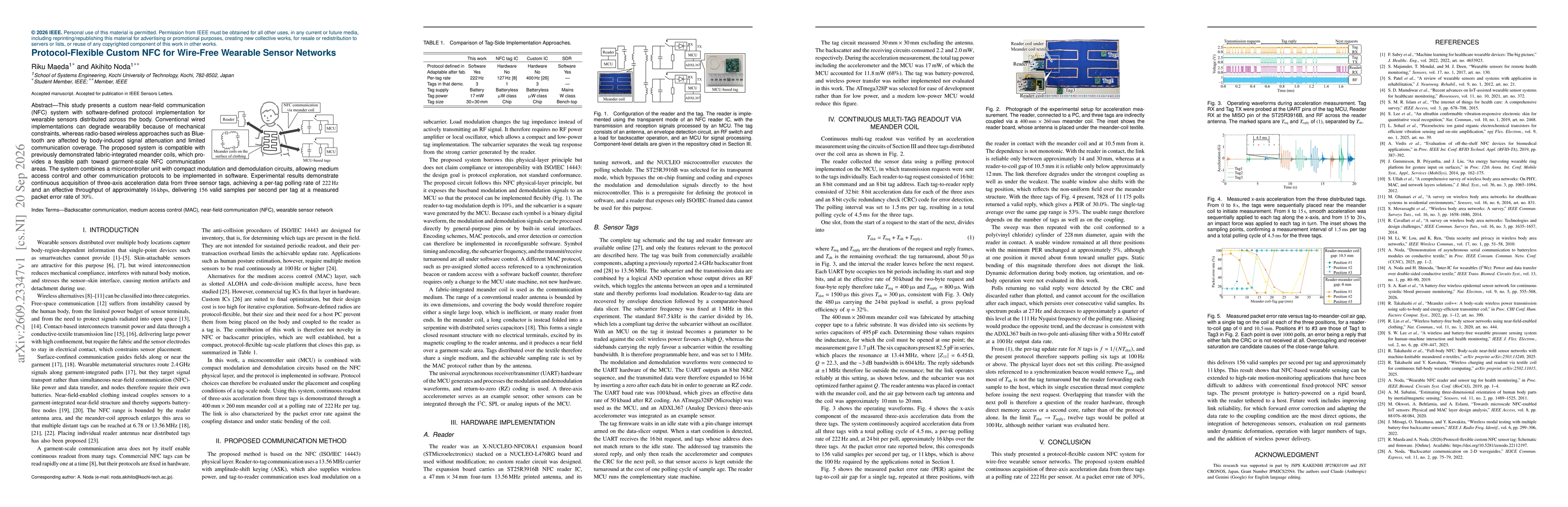 Thumbnail for Protocol-Flexible Custom NFC for Wire-Free Wearable Sensor Networks