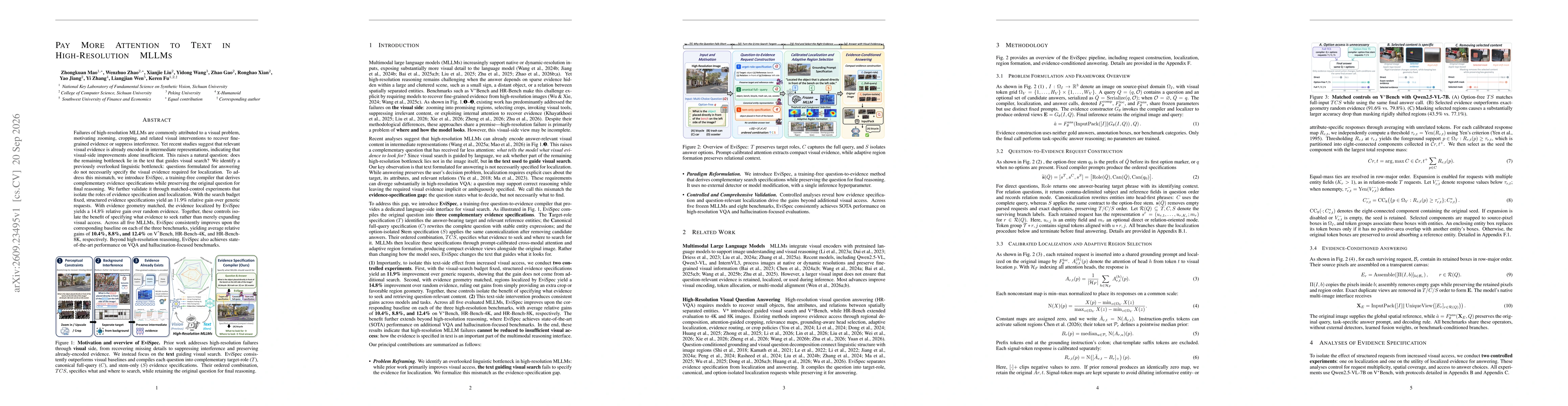 Thumbnail for Pay More Attention To Text In High-Resolution MLLMs