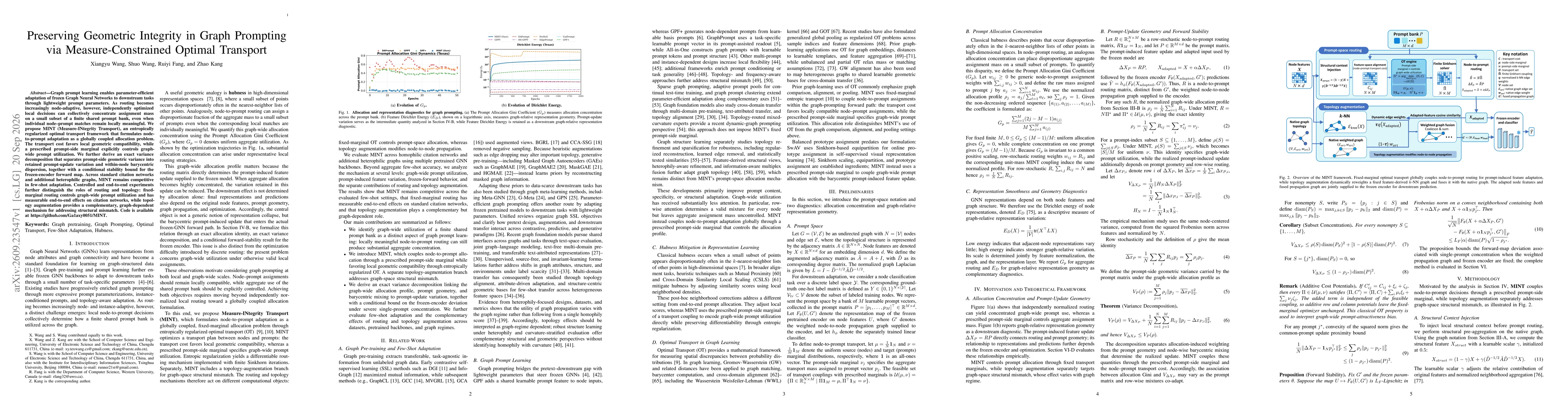 Thumbnail for Preserving Geometric Integrity in Graph Prompting via Measure-Constrained Optimal Transport