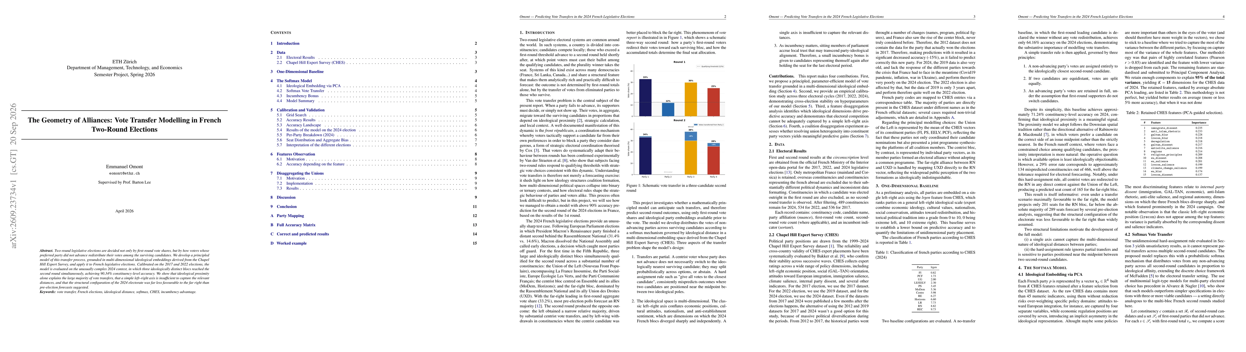 Thumbnail for The Geometry of Alliances: Vote Transfer Modelling in French Two-Round Elections