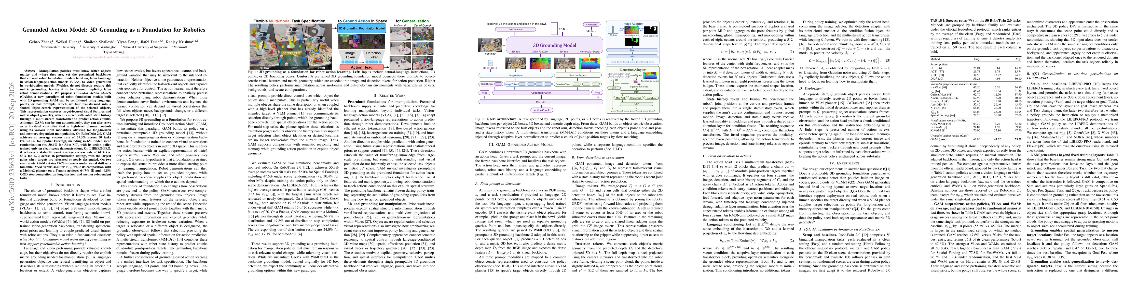 Thumbnail for Grounded Action Model: 3D Grounding as a Foundation for Robotics
