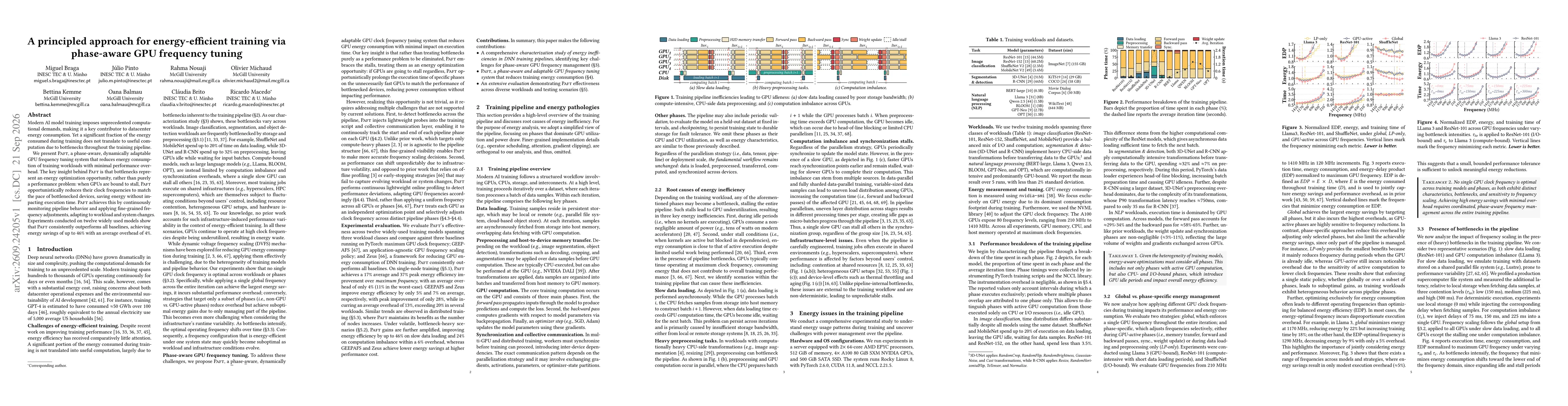 Thumbnail for A principled approach for energy-efficient training via phase-aware GPU frequency tuning